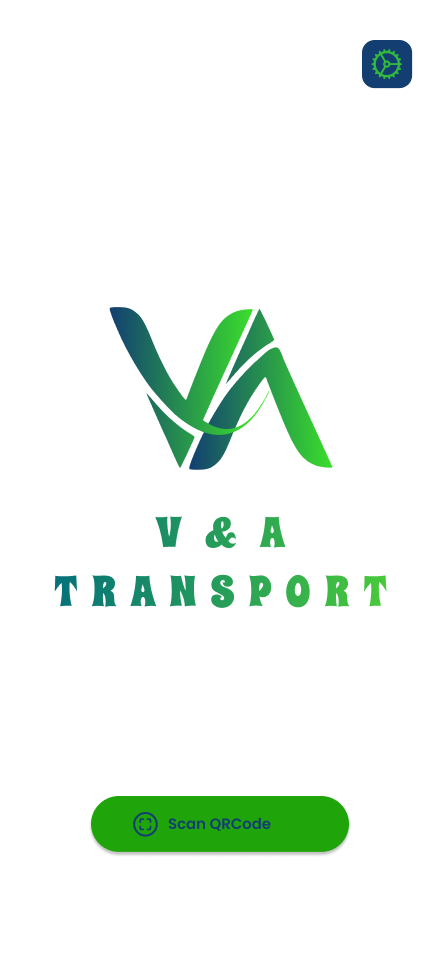 Oppstartsskjerm for intern app